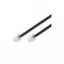 Wentronic Goobay moduļu savienojuma kabelis, melns, 3 m – RJ12 spraudnis (6P6C) uz RJ12 spraudni (6P6C) (50321)