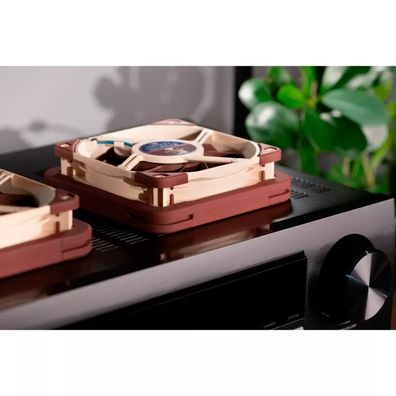 Blīvējošā lūpa Noctua NV-MPG1-12.brown 120 mm ventilatoriem — daudzfunkcionāla brūna