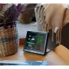Laika stacija BLAUPUNKT WS25BK — iekštelpu/āra temperatūras un mitruma monitors, melna, 1 sensors, LCD displejs