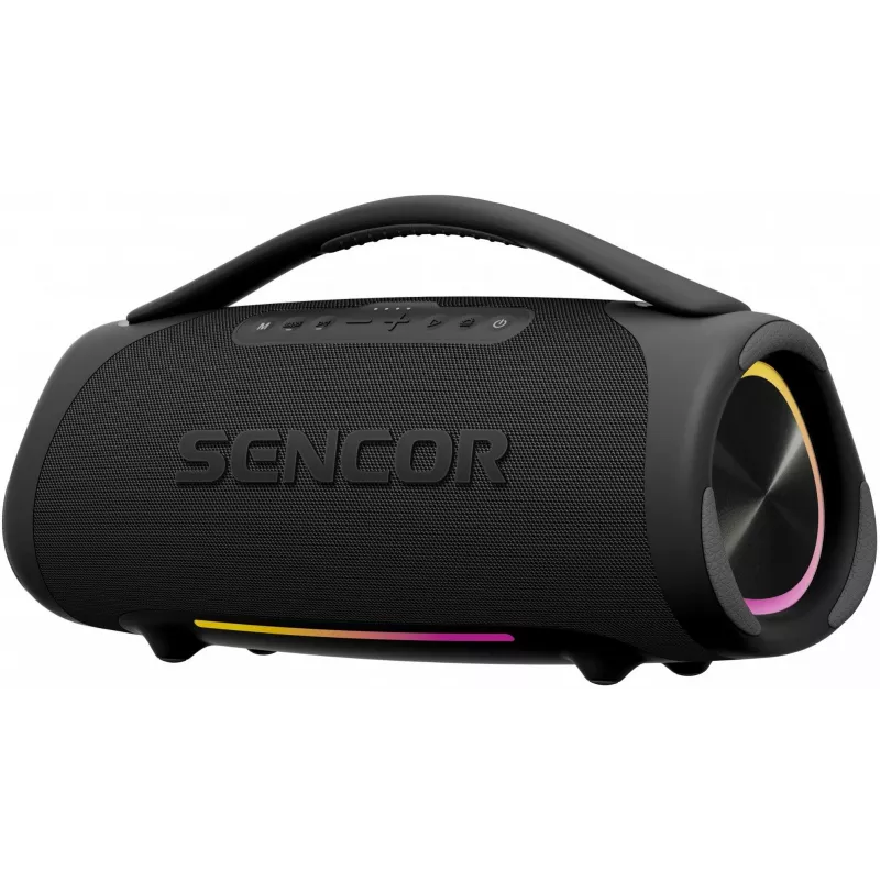 Pārnēsājams skaļrunis SENCOR RESONEXMAXI, 100 W, IPX7 ūdensizturīgs, 10 000 mAh akumulators, Bluetooth 5.3, USB-C uzlāde