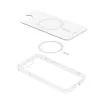 Crong caurspīdīgs MagSafe maciņš iPhone 16e — dzidrs aizsargapvalks, saderīgs ar MagSafe