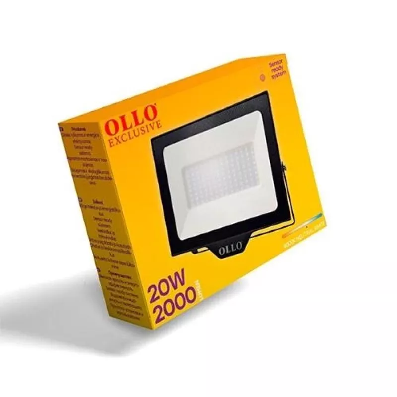 Lampa | OLLO | Enerģijas patēriņš 20 vati | Gaismas plūsma 2000 lūmeni | 4000 K | AC220-240V | Gaismas kūļa leņķis 110 grādi | VS121C-20W-40K