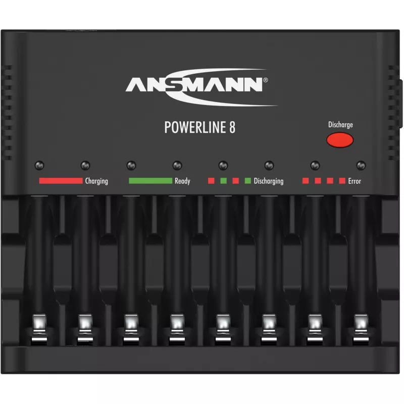 Akumulatoru lādētājs Ansmann Powerline 8