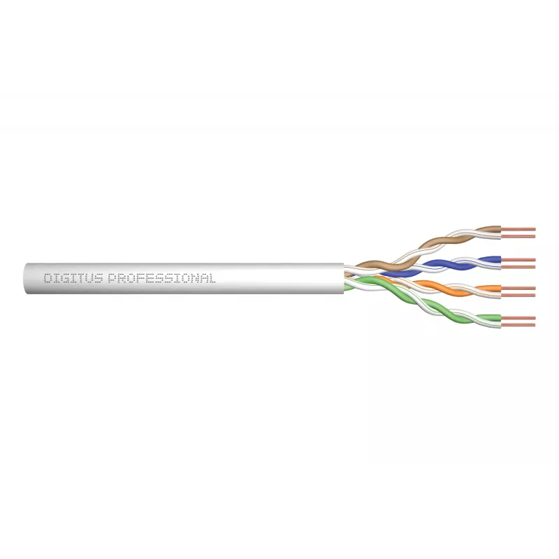 Digitus ASSNET250 CAT 6 U/UTP datu kabelis - instalācijas kabelis, 305 m, Eca