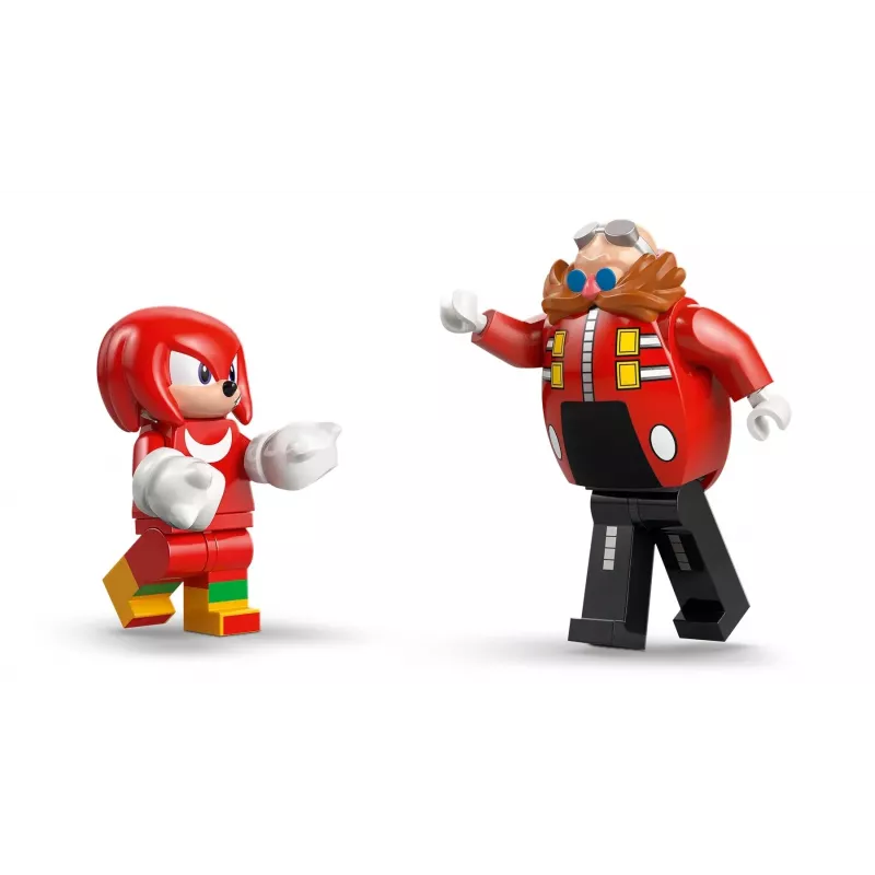 LEGO konstruktora komplekts Sonic the Hedgehog 77005 Knuckles vs Dr Eggman Egg Crusher Mech, 350 gab., vecums 8+