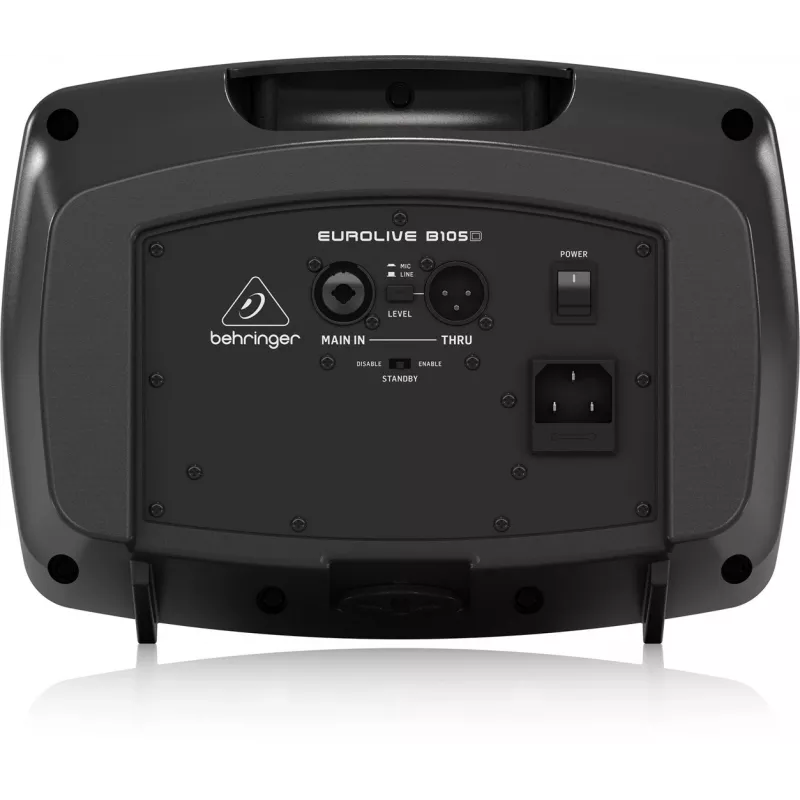 Behringer B105D skaļrunis pilna diapazona Melns Vadu un bezvadu 50 W