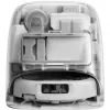 Putekļu sūcējs robots un mitrā slota DJI ROMO P (Ūdens tvertnes versija) — Pelēks/Balts, 0,26 L putekļu, 4 L tīra ūdens / 3,2 L netīra ūdens, 5000 mAh baterija