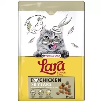VERSELE-LAGA Lara Senior Chicken - sausā kaķu barība - 1,9kg
