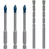 Bosch EXPERT HEX-9 HardCeramic urbju komplekts 5 gab.
