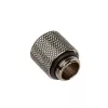 Bitspower Adapter G1/4 collas AG uz G1/4 collas IG - 15 mm, melns spīdīgs