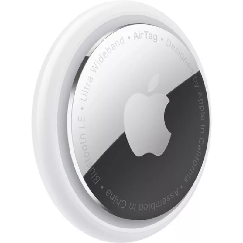 Apple AirTag Anti-tab Bluetooth-tags Melns Sudrabs Balts iPhone/iPad/iPod
