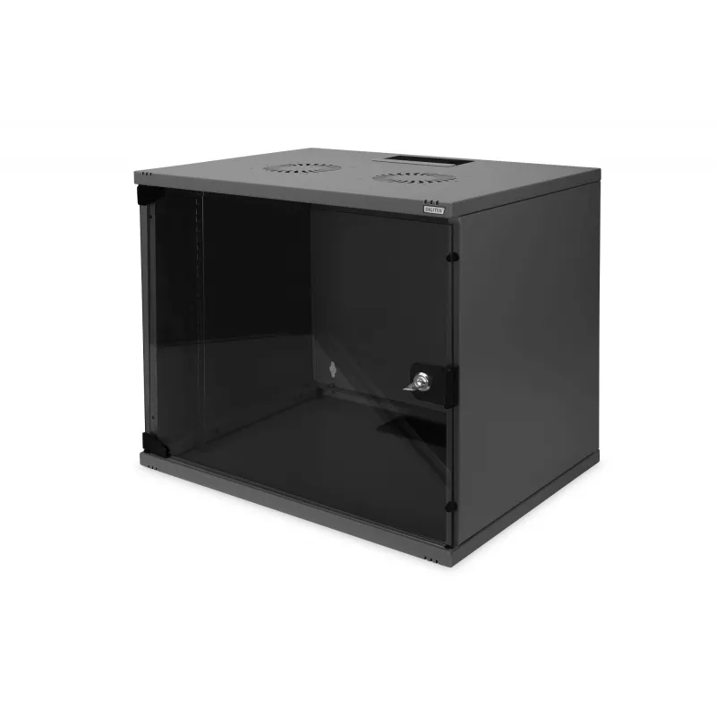 Pie sienas stiprināms statīvs Digitus DN-19 09-U-S-SW