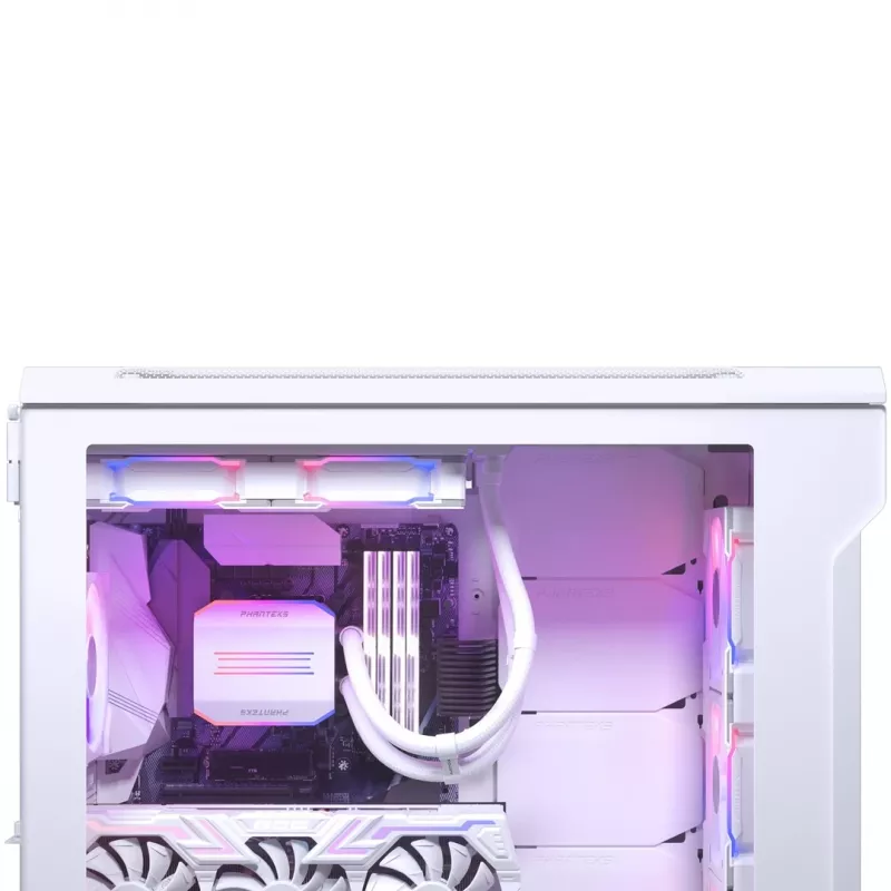 Phanteks Glacier One 240D30 DRGB Processor All-in-one liquid cooler 12 cm balta 1 gab.