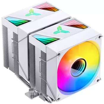CPU dzesētājs Jonsbo CR-1400 DV2 balta ar 140 mm ventilatoru