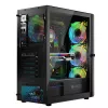 Logic ARAMIS ARGB MINIDI USB 3.0 korpuss melns