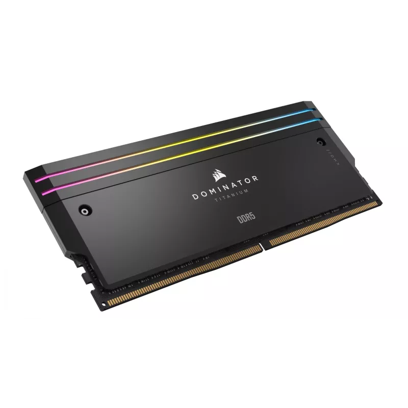 DIMM 48 GB DDR5-7200 (2x 24 GB) Dual-Kit, Arbeitsspeicher schwarz, CMP48GX5M2X7200C36, Dominator Titanium, INTEL XMP