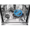 Iebūvējamā trauku mazgājamā mašīna Electrolux EEG63410L, šaura 45 cm, 10 galda klājumu komplekti, 8 programmas, AirDry, AquaStop