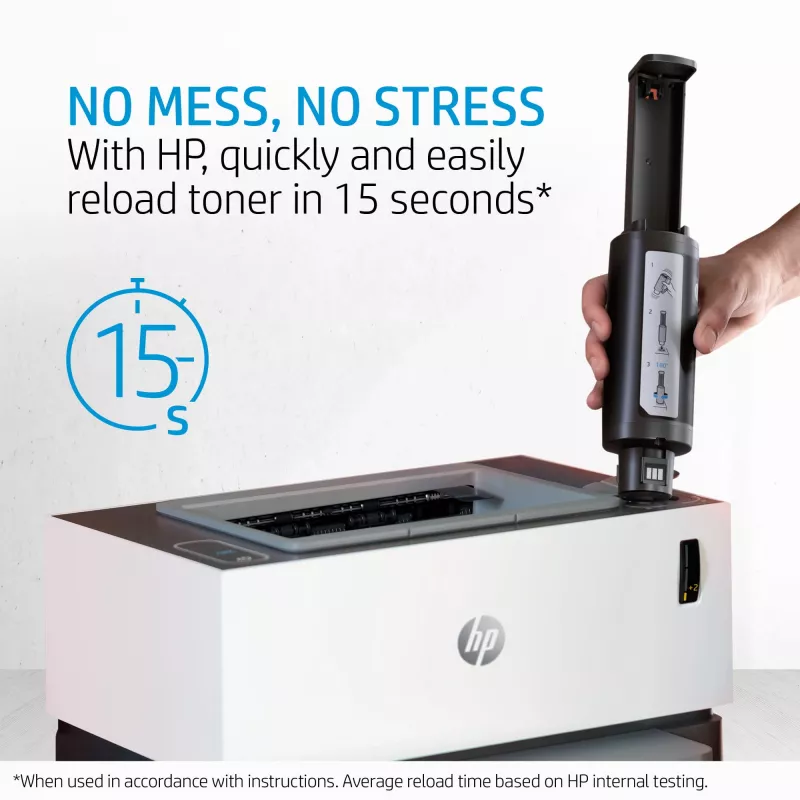 HP Oriģināls 103AD Neverstop Melns Toner Refill Kit , Two tonera kasete Set