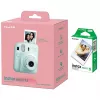 Momentuzņēmumu kamera Fujifilm Instax Mini 12 Piparmētru zaļa ar 10 lokšņu momentuzņēmumu filmu komplektu