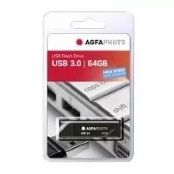 AgfaPhoto USB 3.0 64GB melns
