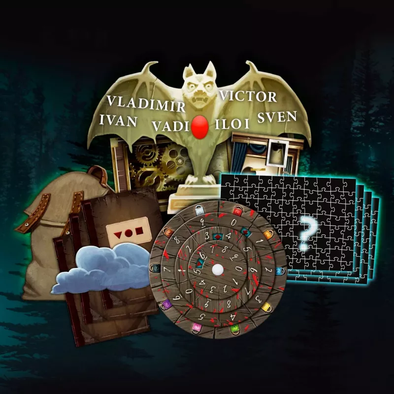 Kosmos 68078 board/card game Galda spēle Puzzle