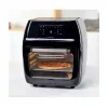 Karstā gaisa fritieris Black & Decker BXAFO1200E — 12 L, 1700 W, skārienvadība, 40–200 °C, rotējošais iesms, cepšana un fritēšana