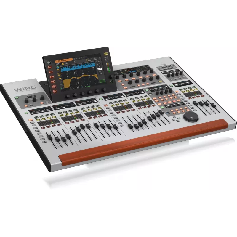 Behringer WING audio mikseris 48 kanāli 10 - 20000 Hz Sudraba