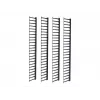 APC NetShelter kabeļu pārvaldība, Vertikāls kabeļu pārvaldnieks, priekš NetShelter SX tīkla skapjiem 48U, komplektā 4 gab., 250 x 2045 x 170 mm
