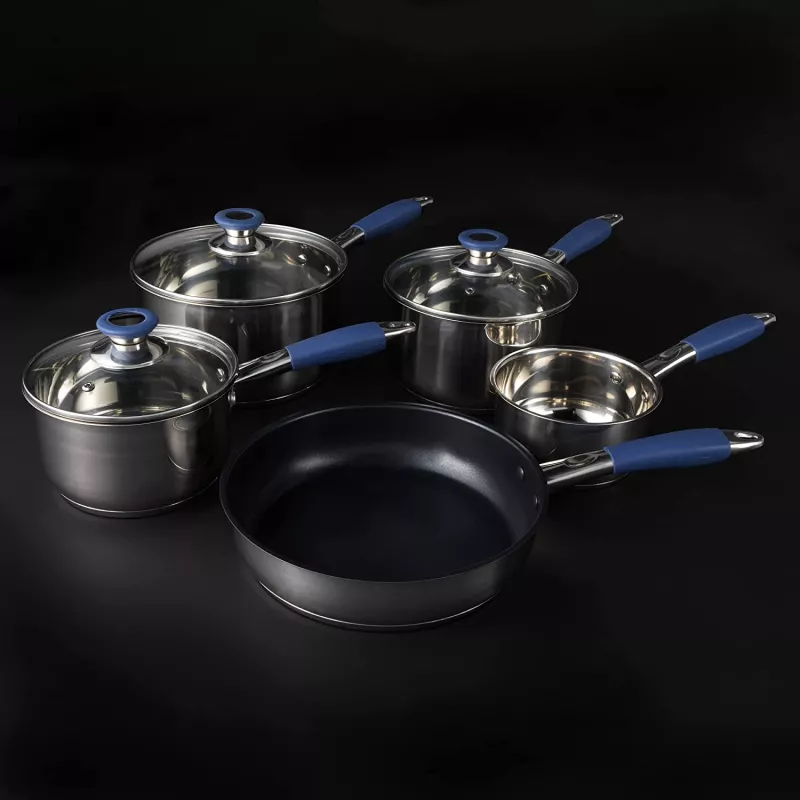 Trauku komplekts Russell Hobbs RH01179EU, 5 gabali, zils