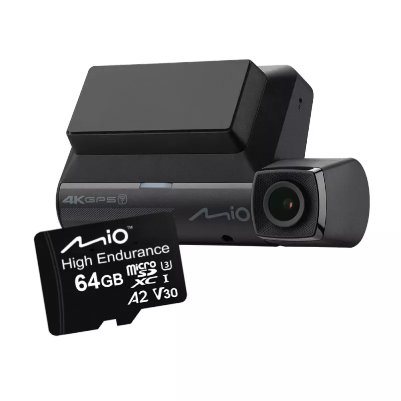 MicroSD karte MIO Flash Memory 64 GB UHS-I High Endurance nepārtrauktai ierakstīšanai