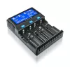 everActive UC-4200 universālais maiņstrāvas bateriju lādētājs 12V 3A, atbalsta AA/AAA/C/9V, 4 elementi, melns, iebūvēts displejs