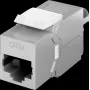 Goobay Keystone RJ45 modulis CAT 6A, STP, plāns - krokodila tipa, spaiļu sloksne LSA montāžai (bez instrumentiem) (79448)