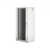 Lanberg WF01-6427-10S rack cabinet 27U pie sienas montējams statīvs Balts