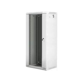 Lanberg WF01-6427-10S rack cabinet 27U pie sienas montējams statīvs Balts