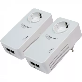Powerline adapteris ALLNET ALL1681205v2 1200 Mbit/s 2 komplektā (komplekts)