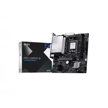 MSI PRO H810M-B mātesplate Intel H810 LGA 1851 (Ligzda V1) micro ATX