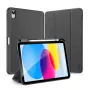 Planšetdatora vāciņš dux ducis DUX DUCIS DOMO salokāms ar irbuļa glabātuvi iPad 10 (2022) melns