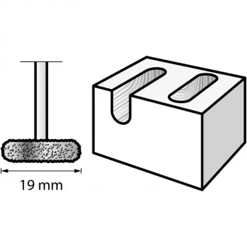 Aksesuārs Dremel 9936 1,9 cm