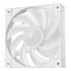Ventilatoru komplekts DeepCool FD12 ARGB WH-3 in 1 12 cm balts 3 gab. Maksimālais gaisa spiediens 2,56 mmH2O