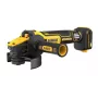 Leņķa slīpmašīna DeWalt DCG409VSN-XJ, bezvada, diska izmērs nav norādīts, ietver brīdinājumu par baterijām