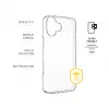 Fiksēts | Story AntiUV | Aizmugurējais vāciņš | Apple | iPhone 16 Plus | TPU | Caurspīdīgs
