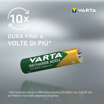 Varta Professional - Akumulators 2 x AAA - NiMH - (uzlādējams)