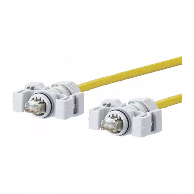 METZ CONNECT 141N113K13K10 tīkla kabelis 1 m Cat6 S/FTP (S-STP) dzeltens (141N113K13K10)