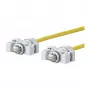 METZ CONNECT 141N113K13K10 tīkla kabelis 1 m Cat6 S/FTP (S-STP) dzeltens (141N113K13K10)