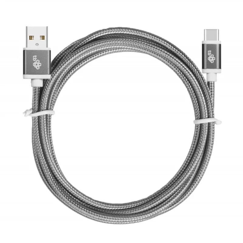 TB USB - USB C kabelis 1,5 m pelēks (AKTBXKUCSBA150S)
