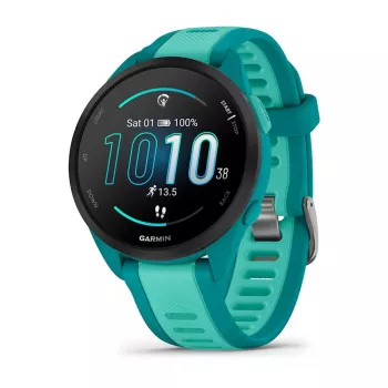 Garmin Forerunner 165 Music viedpulkstenis, 43 mm, 1,2 collu AMOLED, GPS, tirkīza krāsā