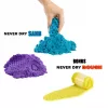Kinetic sand Wonder Factory Never Dry Sand Bag, violeta Teal