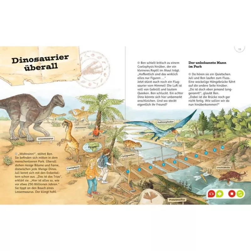 tiptoi Expedition Wissen: dinozauri, mācību grāmata