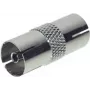 Koaksiālais adapteris ShiverPeaks 82030-M Full Metal CE, vīrieša-uz-sievietes koaksiālais savienotājs