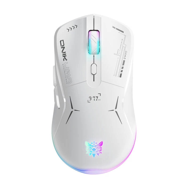 Spēļu pele Onikuma CW917 2.4G vadu balta